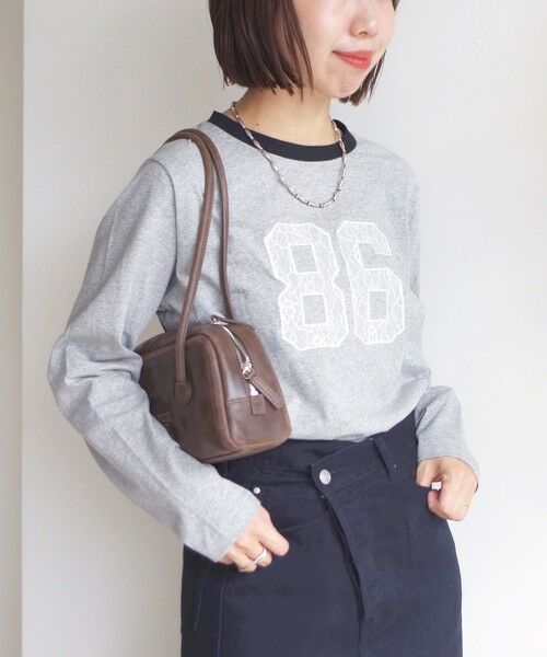 SHIPS / シップス Tシャツ | 【WEB限定】〈洗濯機可能〉レース ナンバリング リンガー TEE | 詳細10