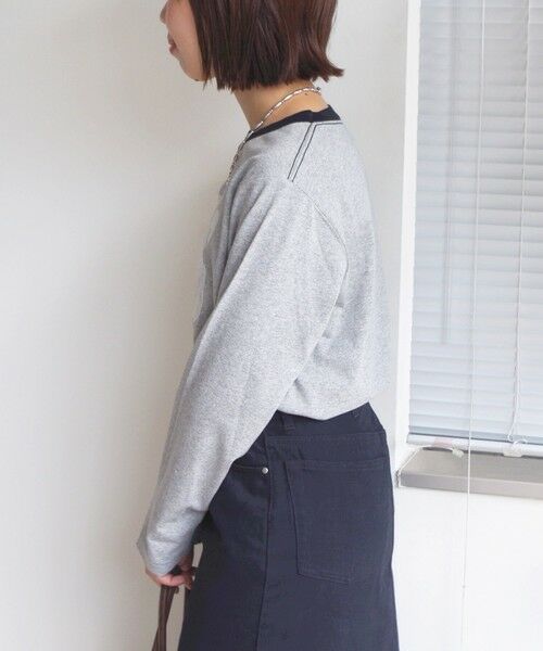 SHIPS / シップス Tシャツ | 【WEB限定】〈洗濯機可能〉レース ナンバリング リンガー TEE | 詳細7