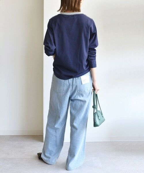 SHIPS / シップス Tシャツ | 【WEB限定】〈洗濯機可能〉レース ナンバリング リンガー TEE | 詳細22