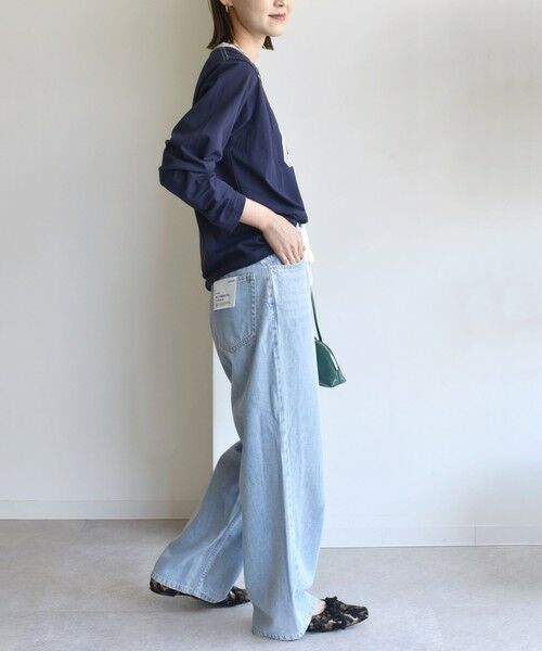 SHIPS / シップス Tシャツ | 【WEB限定】〈洗濯機可能〉レース ナンバリング リンガー TEE | 詳細23