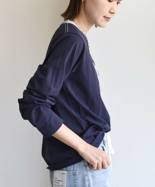 SHIPS / シップス Tシャツ | 【WEB限定】〈洗濯機可能〉レース ナンバリング リンガー TEE | 詳細27