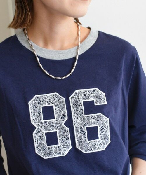 SHIPS / シップス Tシャツ | 【WEB限定】〈洗濯機可能〉レース ナンバリング リンガー TEE | 詳細29