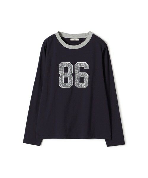 SHIPS / シップス Tシャツ | 【WEB限定】〈洗濯機可能〉レース ナンバリング リンガー TEE | 詳細30