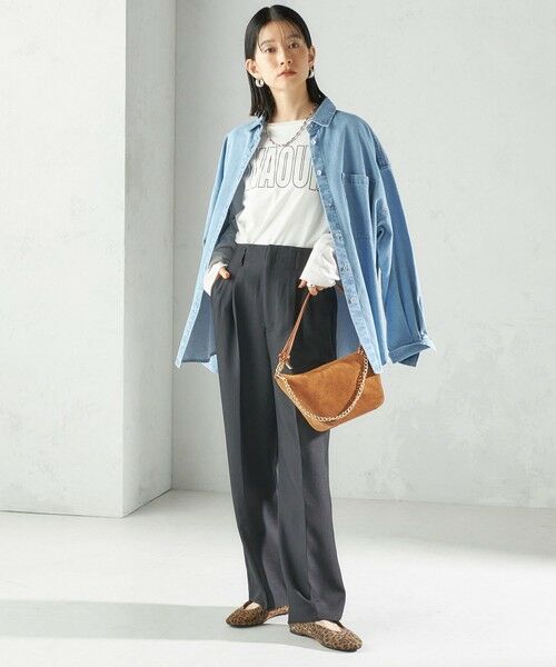 SHIPS / シップス Tシャツ | プリント ロゴ ロング スリーブ TEE | 詳細16