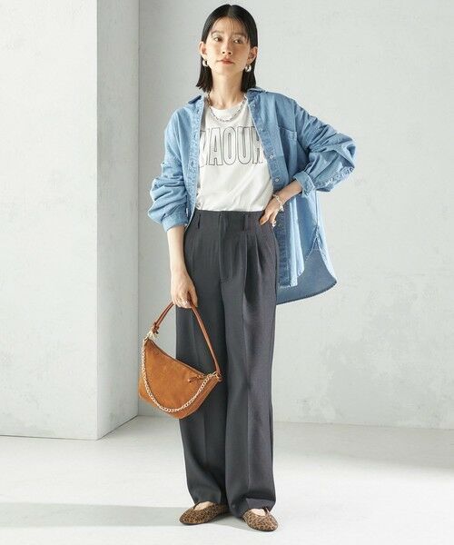 SHIPS / シップス Tシャツ | プリント ロゴ ロング スリーブ TEE | 詳細20