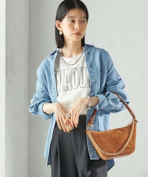 SHIPS / シップス Tシャツ | プリント ロゴ ロング スリーブ TEE | 詳細21