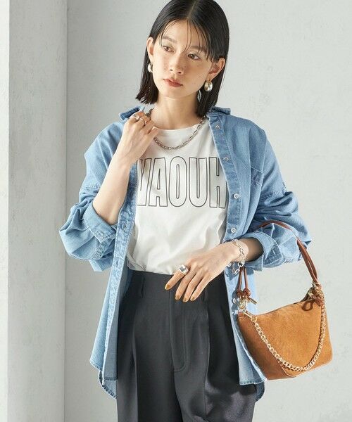 SHIPS / シップス Tシャツ | プリント ロゴ ロング スリーブ TEE | 詳細22