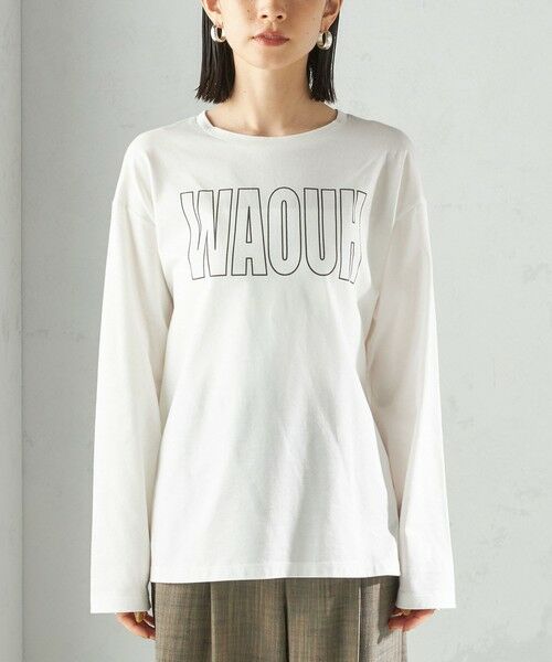 SHIPS / シップス Tシャツ | プリント ロゴ ロング スリーブ TEE | 詳細27