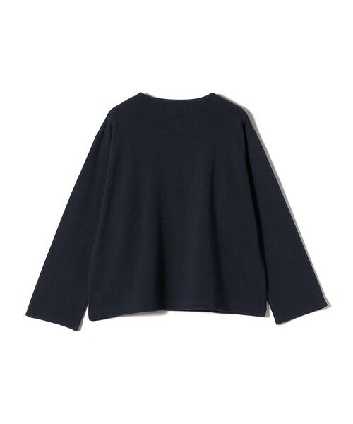 SHIPS / シップス カットソー（半袖以外） | gicipi:クルーネック リラックス フィット ミラノ リブ カットソー（SPINACIO） | 詳細3