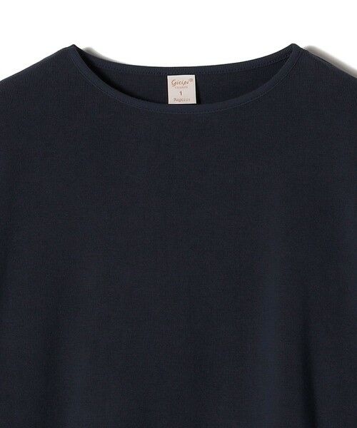 SHIPS / シップス カットソー（半袖以外） | gicipi:クルーネック リラックス フィット ミラノ リブ カットソー（SPINACIO） | 詳細4