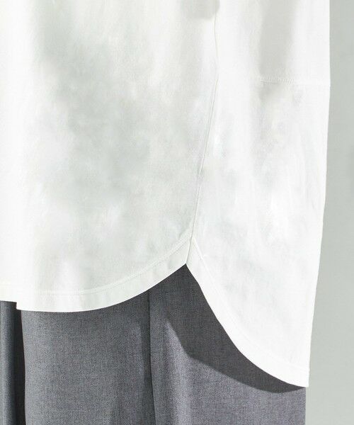 SHIPS / シップス カットソー（半袖以外） | ワイド クルーネック コットン ロング スリーブ TEE | 詳細20