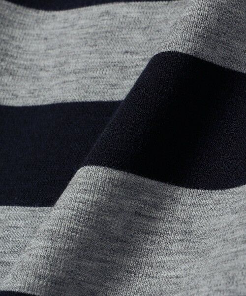 SHIPS / シップス Tシャツ | 【SHIPS別注】onit:〈洗濯機可能〉ストレッチ ボーダー 3WAY カットソー | 詳細1