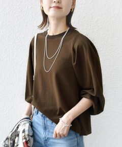 SHIPS / シップス カットソー | DEPEND インレー タック デザイン プルオーバー