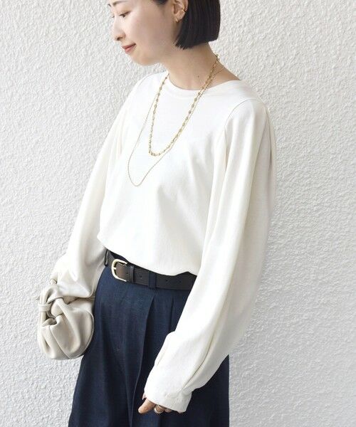 SHIPS / シップス カットソー | DEPEND インレー タック デザイン プルオーバー | 詳細15