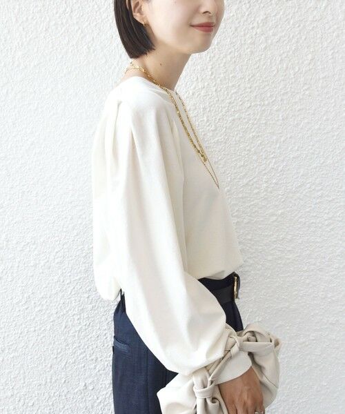 SHIPS / シップス カットソー | DEPEND インレー タック デザイン プルオーバー | 詳細17