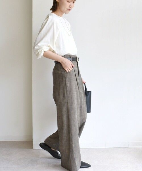 SHIPS / シップス カットソー | DEPEND インレー タック デザイン プルオーバー | 詳細4