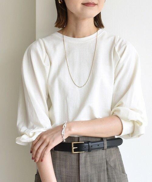 SHIPS / シップス カットソー | DEPEND インレー タック デザイン プルオーバー | 詳細8