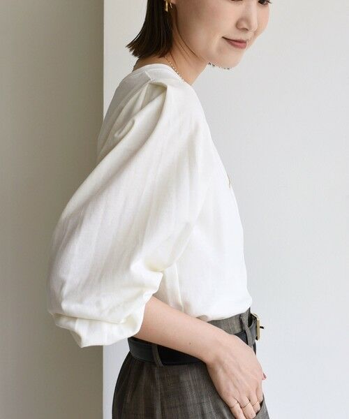 SHIPS / シップス カットソー | DEPEND インレー タック デザイン プルオーバー | 詳細9