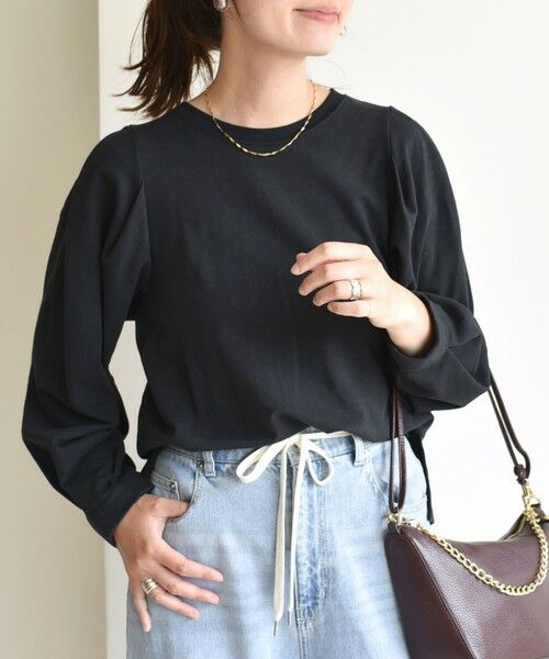 SHIPS / シップス カットソー | DEPEND インレー タック デザイン プルオーバー | 詳細24