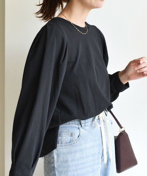 SHIPS / シップス カットソー | DEPEND インレー タック デザイン プルオーバー | 詳細27