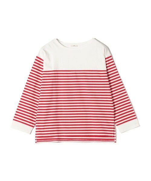 SHIPS / シップス Tシャツ | 【WEB限定】〈洗濯機可能〉ビッグ バスク シャツ | 詳細20