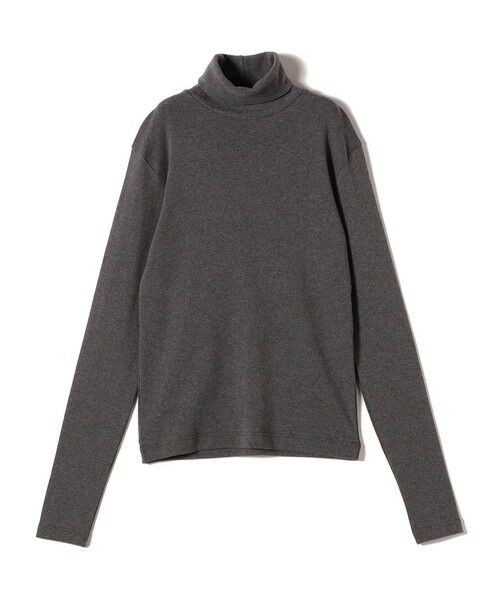 SHIPS / シップス カットソー（半袖以外） | gicipi:タートルネック ロング スリーブ Tシャツ（PREZZEMOLO）（グレー）