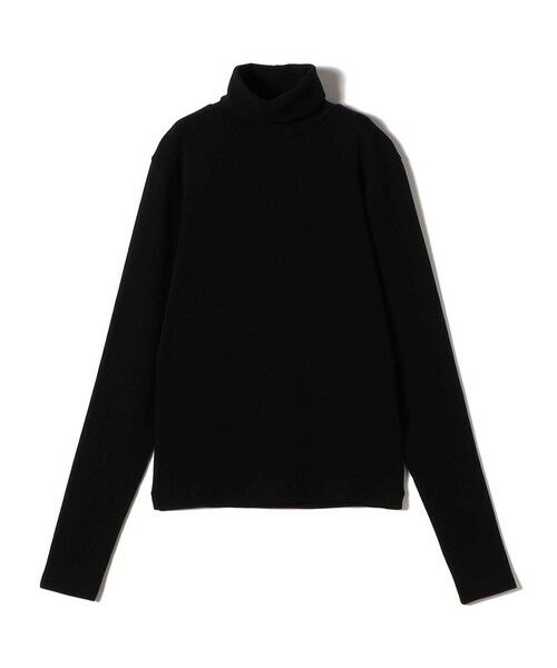 SHIPS / シップス カットソー（半袖以外） | gicipi:タートルネック ロング スリーブ Tシャツ（PREZZEMOLO）（ブラック）