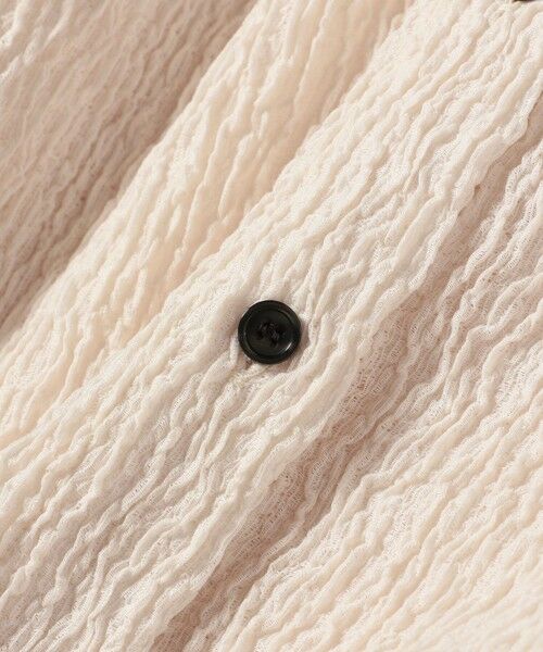 SHIPS / シップス カーディガン・ボレロ | 【WEB限定】〈手洗い可能〉ランダムブルーゼ シャツ カーディガン | 詳細10