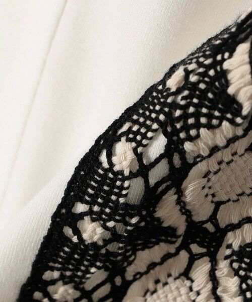 SHIPS / シップス カットソー | assiette:〈手洗い可能〉トーション レース ポンチョ カットソー | 詳細5