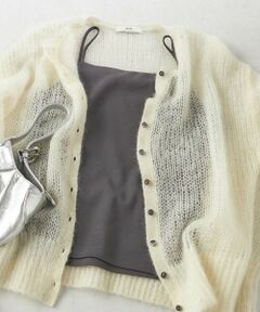 SHIPS / シップス キャミソール・チューブトップ | オーガニック コットン 前後 2WAY スムース キャミ