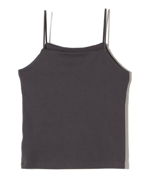 SHIPS / シップス キャミソール・チューブトップ | オーガニック コットン 前後 2WAY スムース キャミ | 詳細4