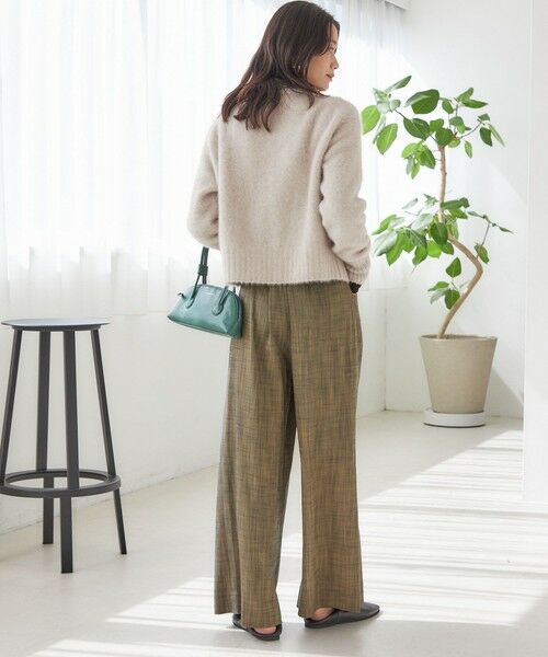 SHIPS / シップス スラックス・ドレスパンツ | 〈手洗い可能〉シャンブレー ポケット デザイン ワイド パンツ | 詳細2