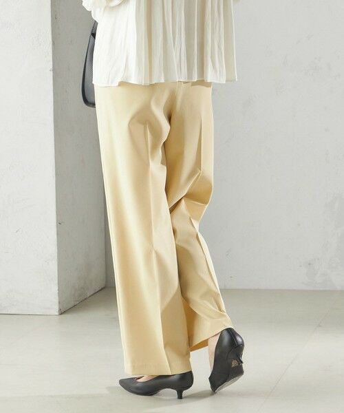 SHIPS / シップス スラックス・ドレスパンツ | 〈手洗い可能〉ツイル ストレート パンツ(52)(セットアップ対応) | 詳細9