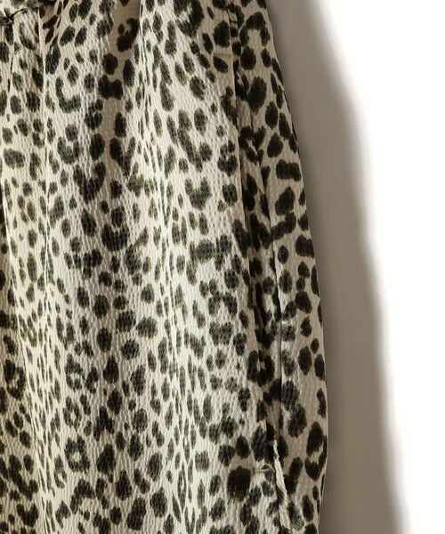 SHIPS / シップス その他パンツ | SHIPS Primary Navy Label:〈手洗い可能〉レオパードドロスト パンツ | 詳細6