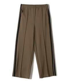 SHIPS / シップス その他パンツ | SHIPS Primary Navy Label:ピンタック ジャージー ライン パンツ