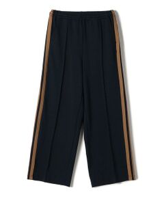 SHIPS / シップス その他パンツ | SHIPS Primary Navy Label:ピンタック ジャージー ライン パンツ