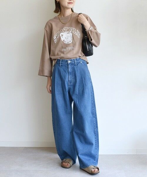 SHIPS / シップス デニムパンツ | 〈洗濯機可能〉2タック カーブ デニム パンツ | 詳細1