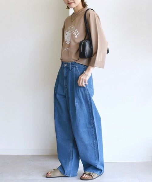 SHIPS / シップス デニムパンツ | 〈洗濯機可能〉2タック カーブ デニム パンツ | 詳細2