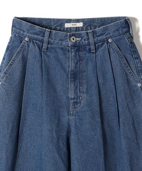 SHIPS / シップス デニムパンツ | 〈洗濯機可能〉2タック カーブ デニム パンツ | 詳細12