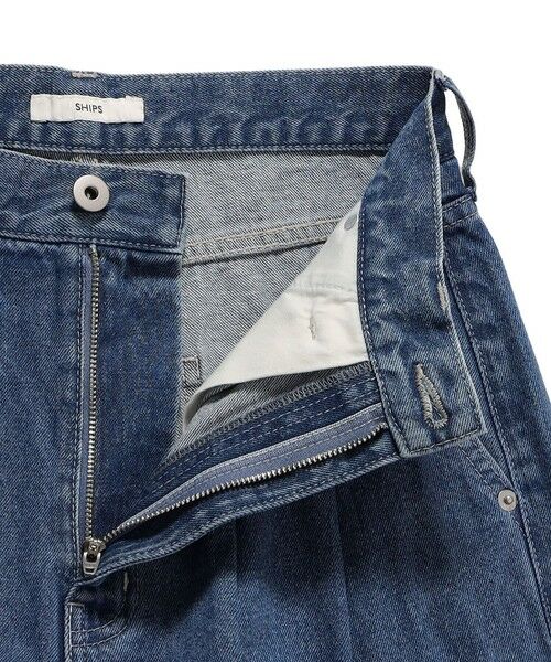 SHIPS / シップス デニムパンツ | 〈洗濯機可能〉2タック カーブ デニム パンツ | 詳細13