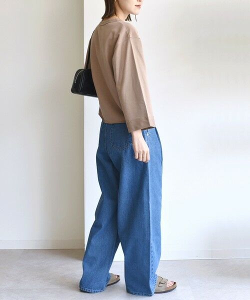 SHIPS / シップス デニムパンツ | 〈洗濯機可能〉2タック カーブ デニム パンツ | 詳細4