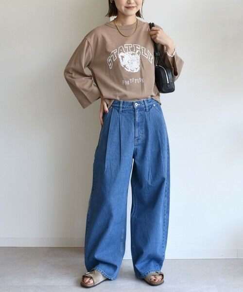 SHIPS / シップス デニムパンツ | 〈洗濯機可能〉2タック カーブ デニム パンツ | 詳細6