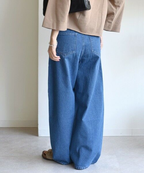 SHIPS / シップス デニムパンツ | 〈洗濯機可能〉2タック カーブ デニム パンツ | 詳細9