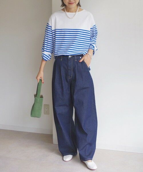 SHIPS / シップス デニムパンツ | 〈洗濯機可能〉2タック カーブ デニム パンツ | 詳細20