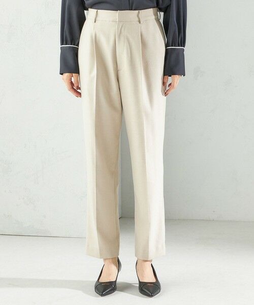 SHIPS / シップス スラックス・ドレスパンツ | 〈手洗い可能〉DELEGANT テーパード パンツ（セットアップ対応） | 詳細17