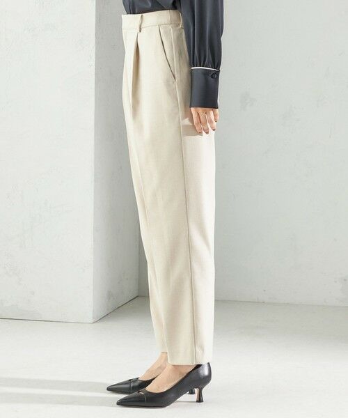 SHIPS / シップス スラックス・ドレスパンツ | 〈手洗い可能〉DELEGANT テーパード パンツ（セットアップ対応） | 詳細18