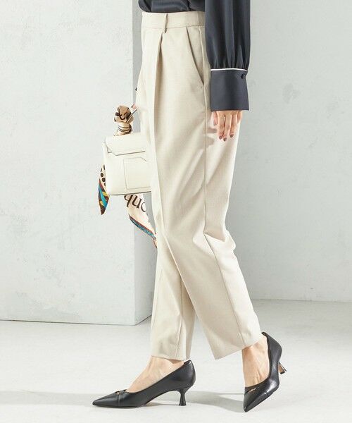 SHIPS / シップス スラックス・ドレスパンツ | 〈手洗い可能〉DELEGANT テーパード パンツ（セットアップ対応） | 詳細6