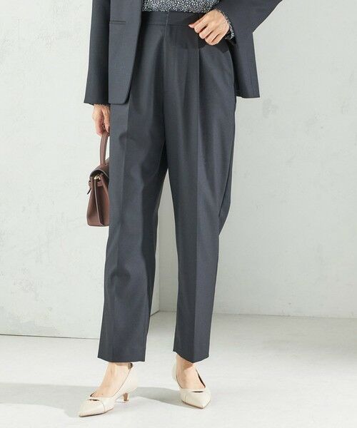 SHIPS / シップス スラックス・ドレスパンツ | 〈手洗い可能〉DELEGANT テーパード パンツ（セットアップ対応） | 詳細26