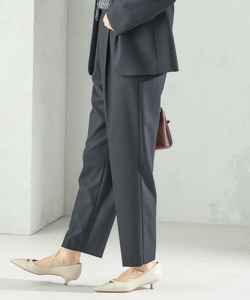 SHIPS / シップス スラックス・ドレスパンツ | 〈手洗い可能〉DELEGANT テーパード パンツ（セットアップ対応） | 詳細27