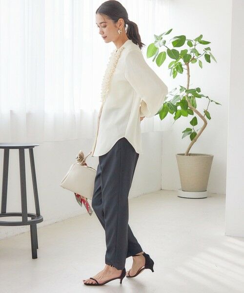 SHIPS / シップス スラックス・ドレスパンツ | 〈手洗い可能〉DELEGANT テーパード パンツ（セットアップ対応） | 詳細30